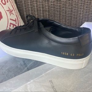 Common projects shoes black size 10.5